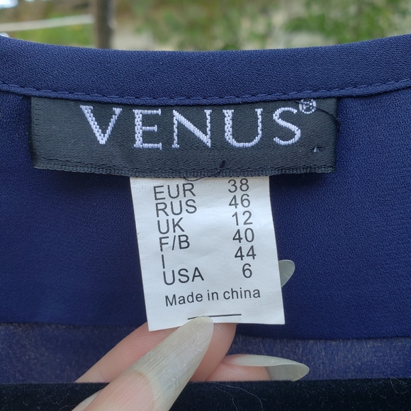 VENUS, Size: 6, Dark Blue/Navy - Picture 2 of 7
